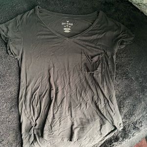 American Eagle soft and sexy black size medium T-shirt.